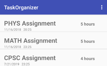 TaskOrganizer